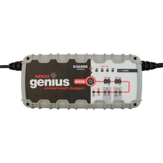 NOCO Genius Wicked Smart Multi-Purpose Battery Charger — 26 Amp, 12/24 Volt, Model# G26000  Battery Chargers