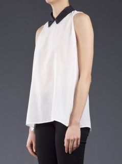 Girl. By Band Of Outsiders Dot Jacquard Blouse