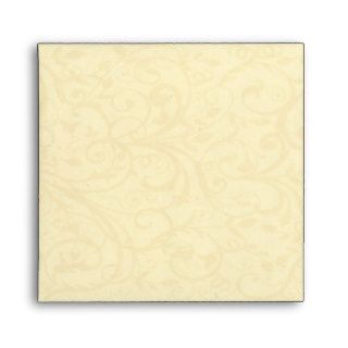 Champagne Swirl Envelope (Square)