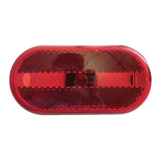 Blazer Rectangular Dual Bulb Trailer Light — Red, Model# B480R  Economy Clearance   Side Markers