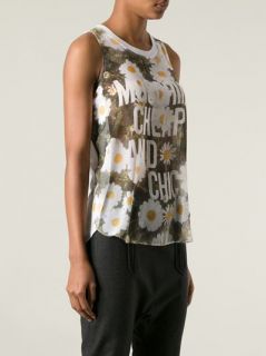 Moschino Cheap & Chic Floral Print Vest