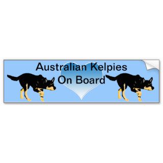Australian Kelpie ~ Gifts Bumper Stickers