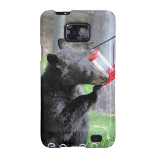 Young Pennsylvania Black Bear Cub Loves Sweets Samsung Galaxy SII Case