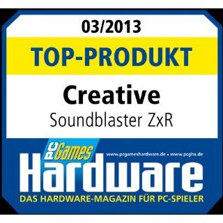 Creative Sound Blaster ZxR Interne Soundkarte schwarz Computer & Zubehr