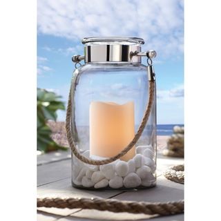 Order Home Collection Nautical Glass Lantern Candles & Holders