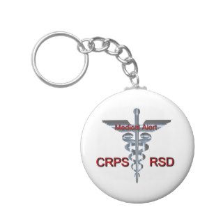 Medical Symbol   CRPS RSD Medical Alert Keychains