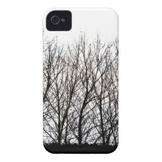 black and white iPhone4 case tree design iPhone 4 Cases