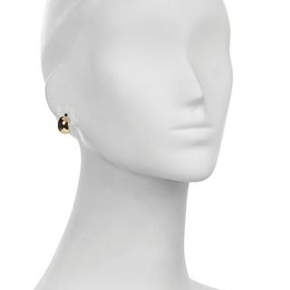Michael Anthony Jewelry® 10K Mirror Cut J Hoop Earrings