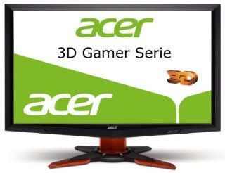 Acer GD245HQbid 61 cm 3D TFT Monitor schwarz/rot Computer & Zubehr