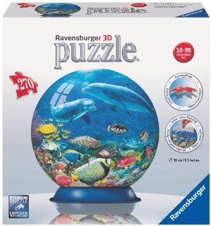 Ravensburger 12384   Meereszauber Puzzleball, 270 Teile Spielzeug