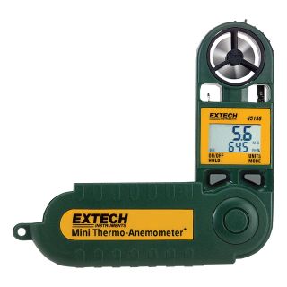 Extech Mini Thermo-Anemometer + Humidity Meter, Model# 45158  Automotive Diagnostics