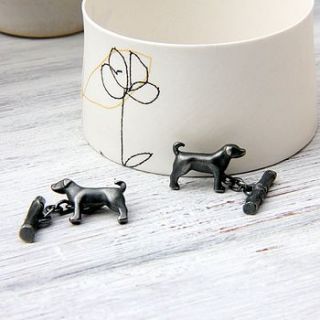 man's best friend cufflinks by eileen gatt