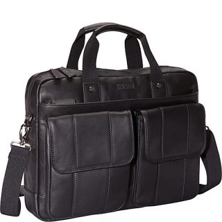 Kenneth Cole Reaction On A Port Leash Colombian Leather Laptop Bag   EXCLUSIVE