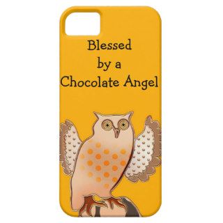 Chocolate Angel Owl iPhone 5 case