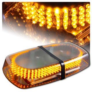 Dopobo 240 LED Einsatzfahrzeug Blitzleuchten Lichtbalken Stroboskoplicht Warnleuchten Auto Blitzlicht LED Autolampe (gelb) Beleuchtung
