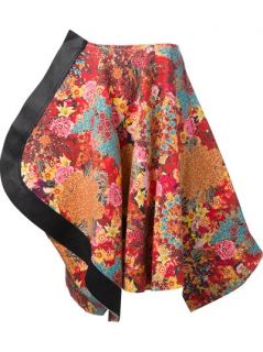 Comme Des Garçons Vintage Voluminous Floral Print Skirt   Penelope