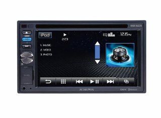 Audiovox VME 9425   2 DIN Widescreen Multimedia Receiver mit 16 cm LCD Touchscreen und LED Backlight Navigation & Car HiFi