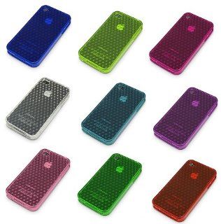 Case FX Flex Diamond Collection 10 Pack Cases for iPhone 4, 4S  Universal Fit for AT&T, Sprint and Verizon iPhone 4, 4S Cell Phones & Accessories