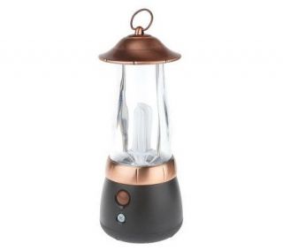 GE Battery Operated Fluorescent Outdoor Patio Lantern —