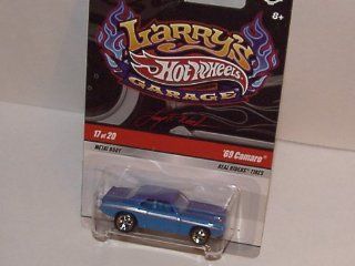 Hot Wheels 2009 Larrys Garage 164 Blue '69 Camaro #17 of 20 Toys & Games
