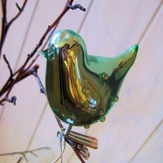 gisela graham bird decoration by bijou gifts