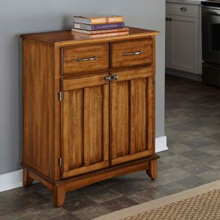 Cottage Oak Buffet With Wood Top