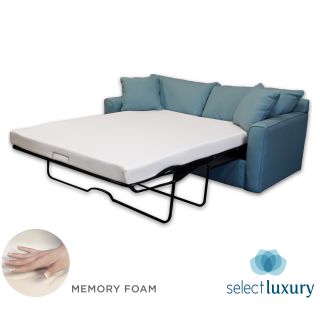 Select Luxury New Life 4.5 inch Full size Memory Foam Sofa Bed Sleeper Mattress