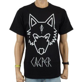 Casper   Wolf Band T Shirt, schwarz, GreXXL Sport & Freizeit