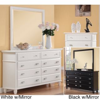 Elements International Group Llc Spelding 8 drawer Dresser With Optional Mirror Black?? Size 8 drawer