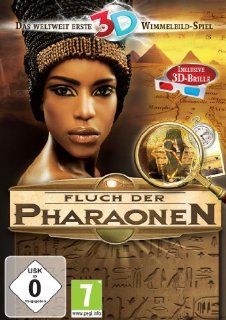 Fluch der Pharaonen   3D Wimmelbildspiel inkl. 3D Brille Pc Games