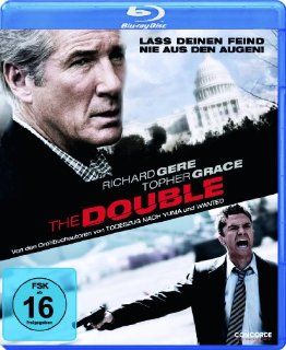 The Double [Blu ray] Richard Gere, Topher Grace, Martin Sheen, Stephen Moyer, Odette Yustman, Michael Brandt DVD & Blu ray