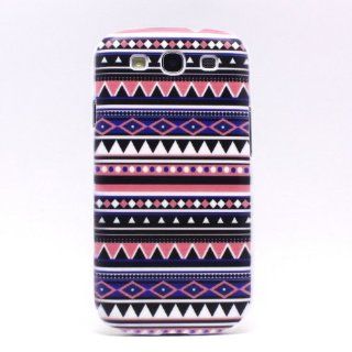 Highmall Stripes Mural Triangle Rhombus Hard Back Case for Samsung Galaxy S3 I9300 Cell Phones & Accessories