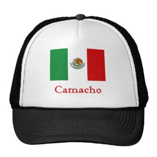 Camacho Mexican Flag Trucker Hats