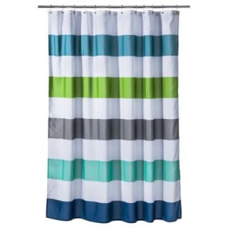 Circo® Cool Rugby Stripes Shower Curtain