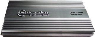 American Bass HD3500 3500 Watt Mono Block Car Stereo Amplifier Automotive