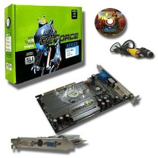 nVIDIA GeForce FX 5500 256 MB 256MB AGP 4X 8X Video Card Vga Adapter Computers & Accessories