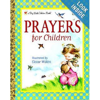 Prayers for Children (Big Little Golden Book) Eloise Wilkin 9780375835537  Children's Books