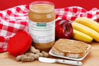 Superior Nut Peanut Butter (2.5 Pound Jar)   No Sugar Added (Salted)  Grocery & Gourmet Food