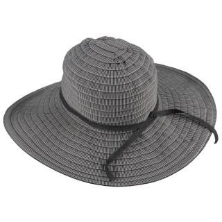 Journee Collection Womens 4.5 inch Brim Braided Ribbon Hat
