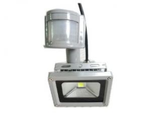 LENBO 110V 10W PIR LED Flood light Cold White Floodlight 6000K Motion Sensor AC85V 265V Grey Case LW42   Landscape Spotlights  