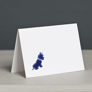 sitting scottish terrier letterpress card by forever foxed