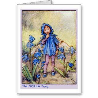 The Scilla Fairy Greeting Cards