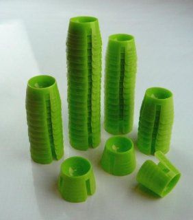 Dental Products and Supplies   Disposable Dappen Dish 7/8" H with Bendable Finger Holder in Green Color, Comes in 1000 Pieces per Order Health & Personal Care