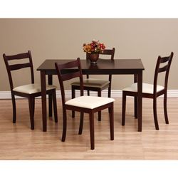 Warehouse Of Tiffany Modern Warehouse Of Tiffany Callan 5 piece Dining Furniture Set Brown Size 5 Piece Sets