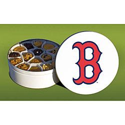 Mrs. Fields Boston Red Sox 96 Nibbler Cookies Tin