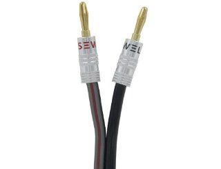 Silverback Speaker Wire by Sewell, 12 AWG, OFC, 259 Strand Count, 10 ft Terminated Electronics