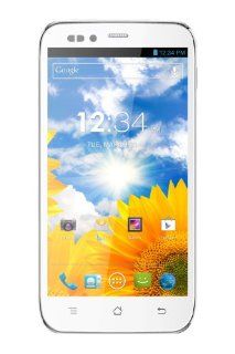 BLU Studio 5.0 S D570a Unlocked Dual Sim Phone with Quad Core 1.2GHz Processor, Android 4.1 JB, 5.0 inch IPS High Resolution Display, and 8MP Camera (White) Cell Phones & Accessories