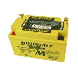 Motobatt MBTZ10S 12V 8.6Ah Motorcycle Battery Replaces YTZ10S Automotive