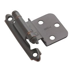 Amerock Oil Rubbed Bronze 0.375 inch Offset Face Mount Self closing Hinges (pack Of 10)