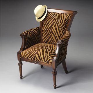 Zebra Tan Chair